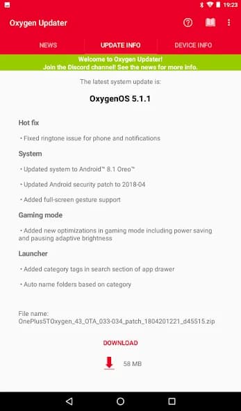 Oxygen Updater 6.7.6