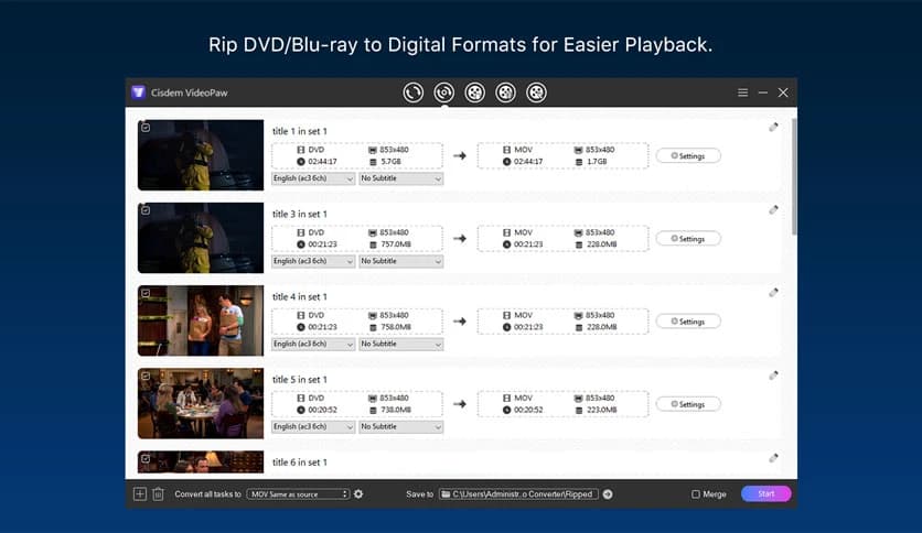 Cisdem VideoPaw 5.0.0