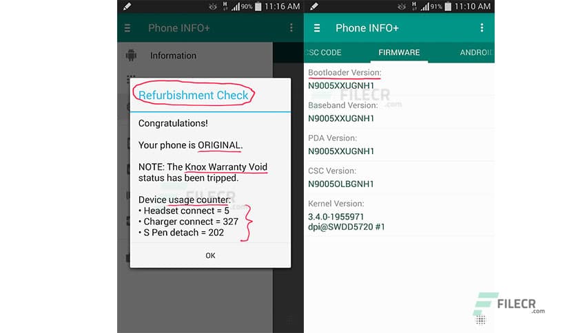 Phone INFO+ (SAM) 3.8.5