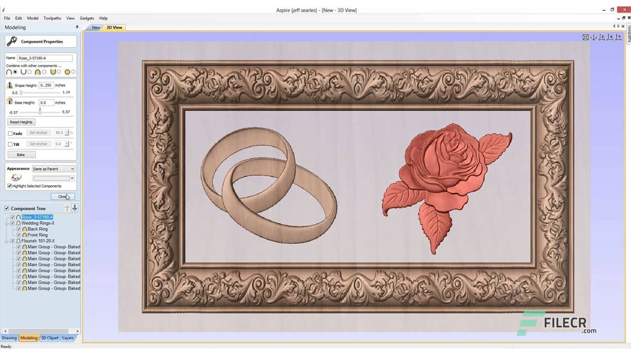 Vectric Aspire Pro 12.504