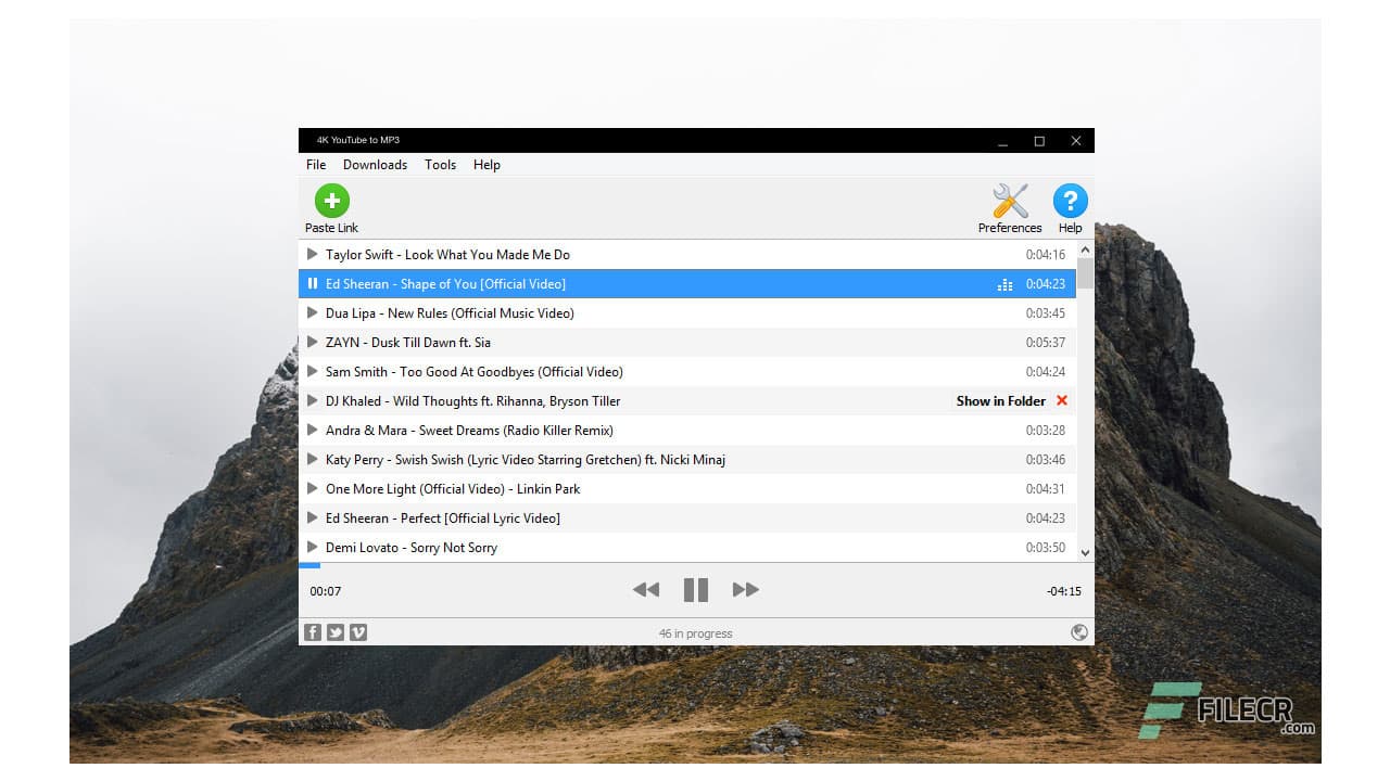 4K YouTube to MP3 26.0.2