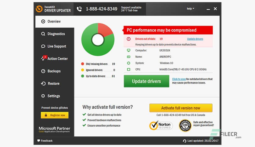 TweakBit Driver Updater 2.2.4.56134