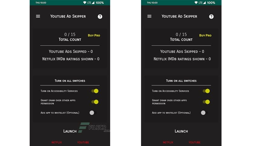Ad Skipper and IMDB Rater 2.9