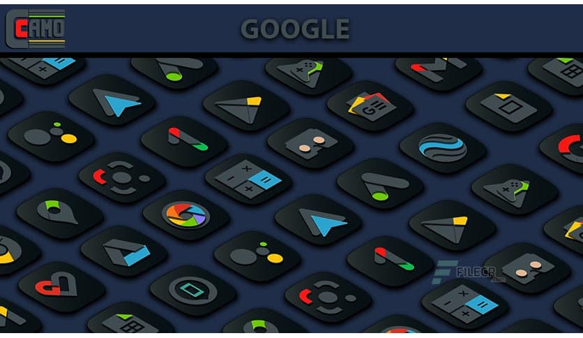 Camo Dark Icon Pack 1.6.7