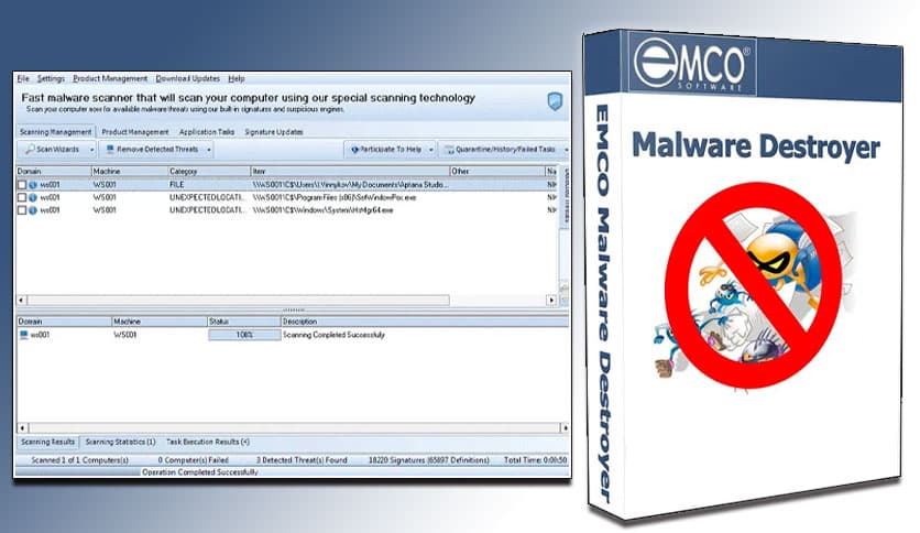 EMCO Malware Destroyer 8.2.25.1164