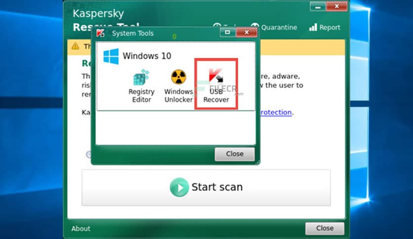 Kaspersky Rescue Disk 18.0.11.3d