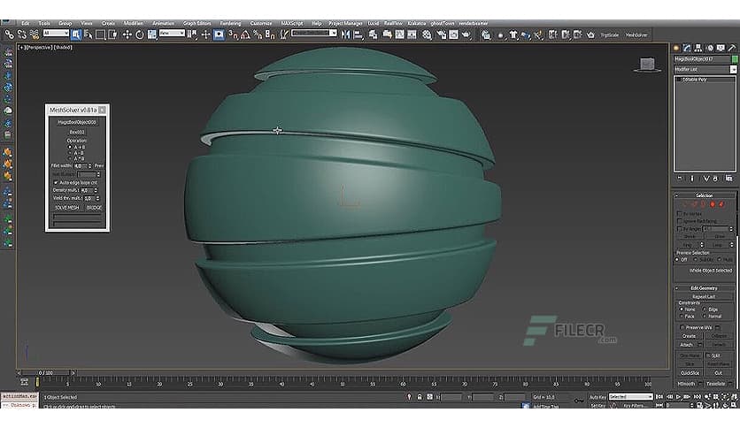 KM-3D SmoothBoolean v2.02 for 3ds Max