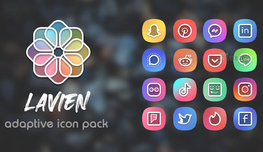 Lavien Adaptive Icon Pack 1.3