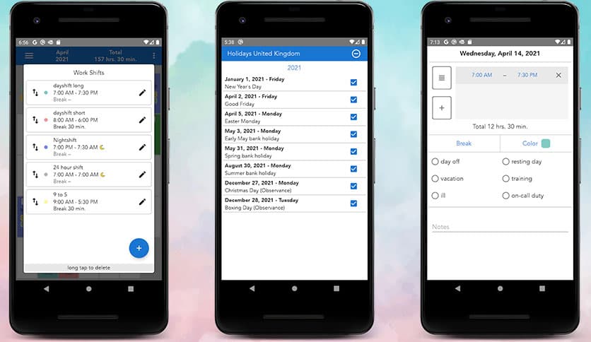 Megashift – Shift Calendar 3.0.9 build 142
