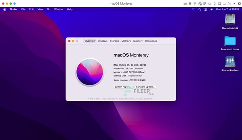 macOS Monterey 12.6.7 (21G651)
