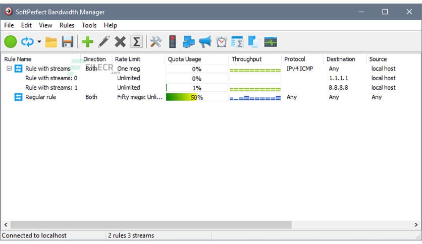 SoftPerfect Bandwidth Manager 3.3.0