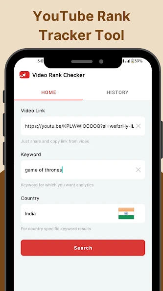 Video Rank Checker 1.6