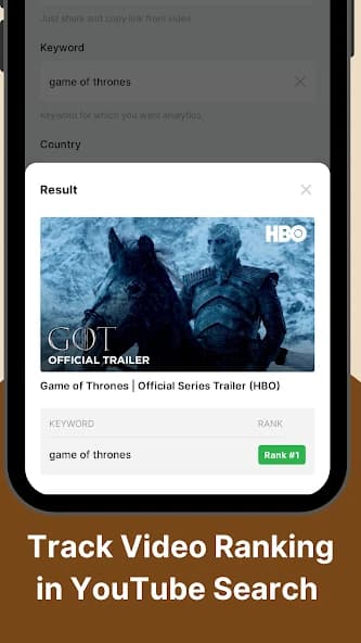 Video Rank Checker 1.6