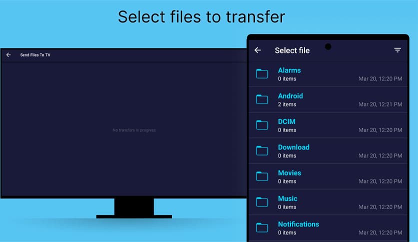 Send files to TV 1.4.22b