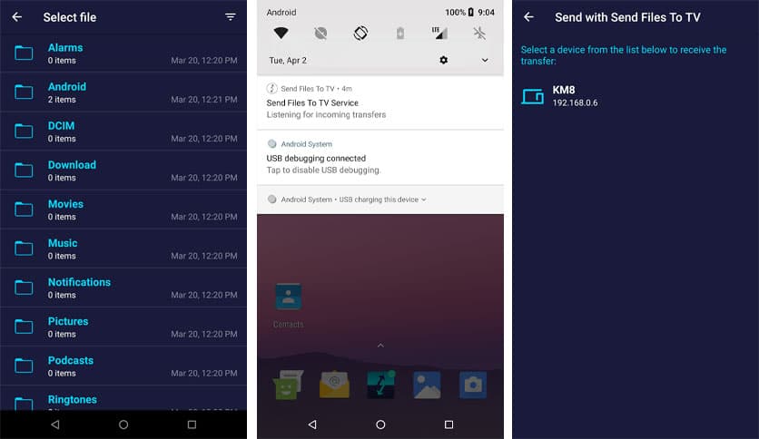 Send files to TV 1.4.22b