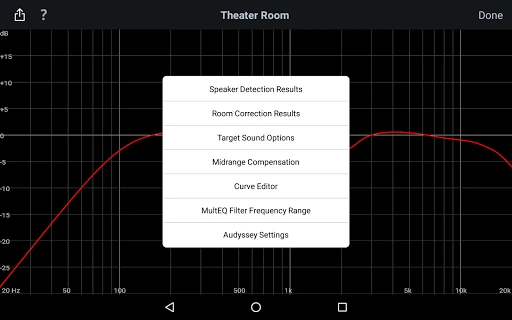 Audyssey MultEQ Editor app 1.13.6 build 46