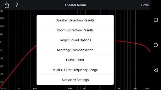 Audyssey MultEQ Editor app 1.13.6 build 46