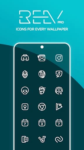 Reev Pro – White Outline Icons 4.8.5