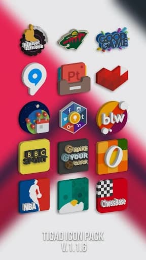 Tigad Pro Icon Pack 3.4.8