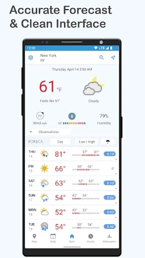 Foreca Weather & Radar 4.73.0