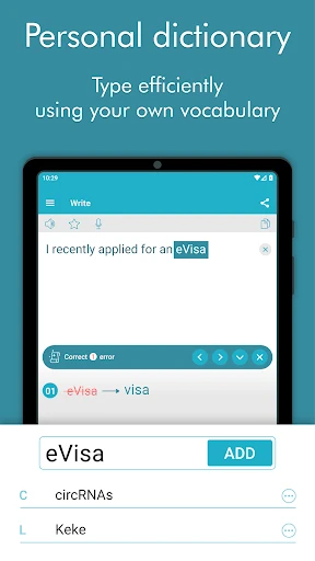 Ginger Writer, Grammar Speller 1.0.18