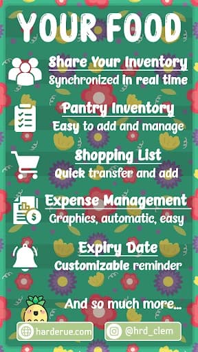 Your Food – No Waste Inventory 2.785