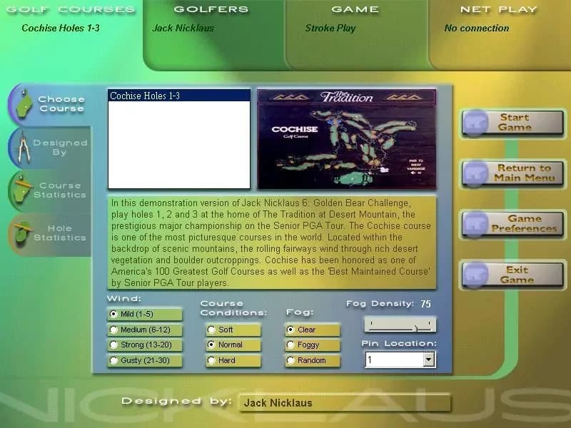 Jack Nicklaus 6: Golden Bear Challenge