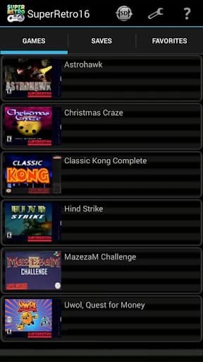 SuperRetro16 (SNES Emulator) 2.3.0