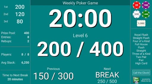 Blinds Are Up! Poker Timer 4.7.1