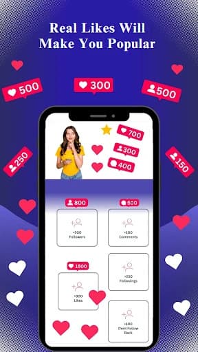 Followers & Likes – Get Likes 1.0.0