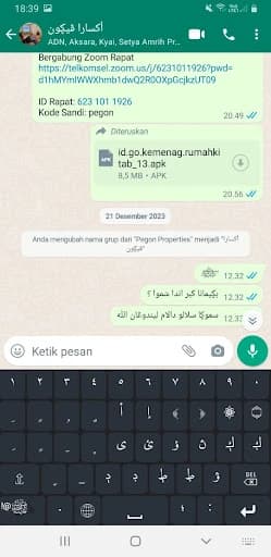 Pegon Virtual Keyboard 1.0