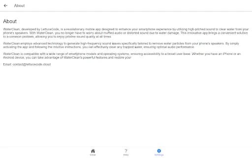 Water Clean – Eject Water 1.2