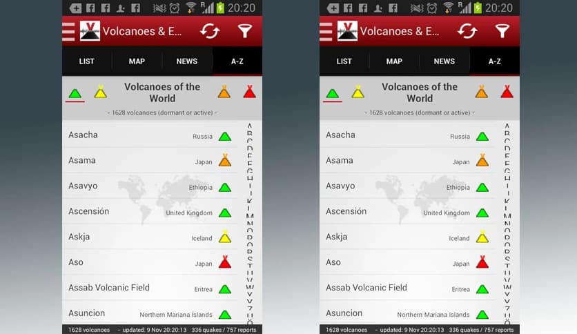 Volcanoes & Earthquakes 2.22.4