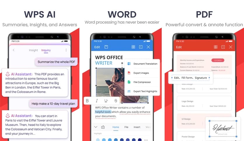 WPS Office – PDF, Word, Excel, PPT 18.24 build 1553