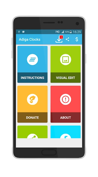 Adiga Clocks Widget 2.3.0