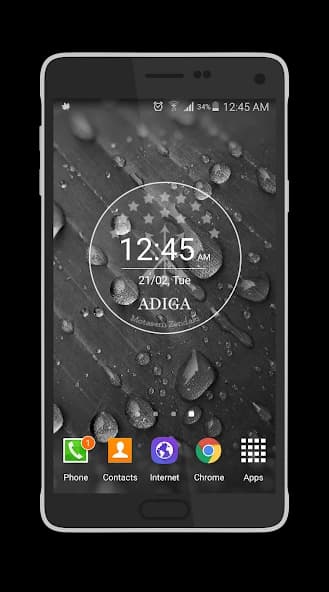 Adiga Clocks Widget 2.3.0