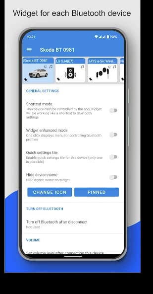 Bluetooth Audio Connect Widget 8.2.8