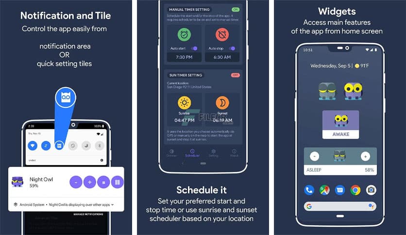 Night Owl – Screen Dimmer & Night Mode v3.04