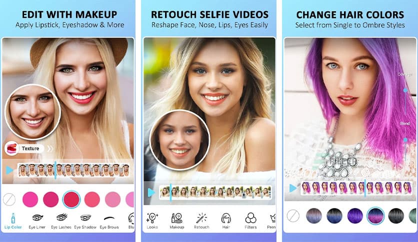 YouCam Video Editor: Makeup, Retouch & Selfie Edit v1.13.1
